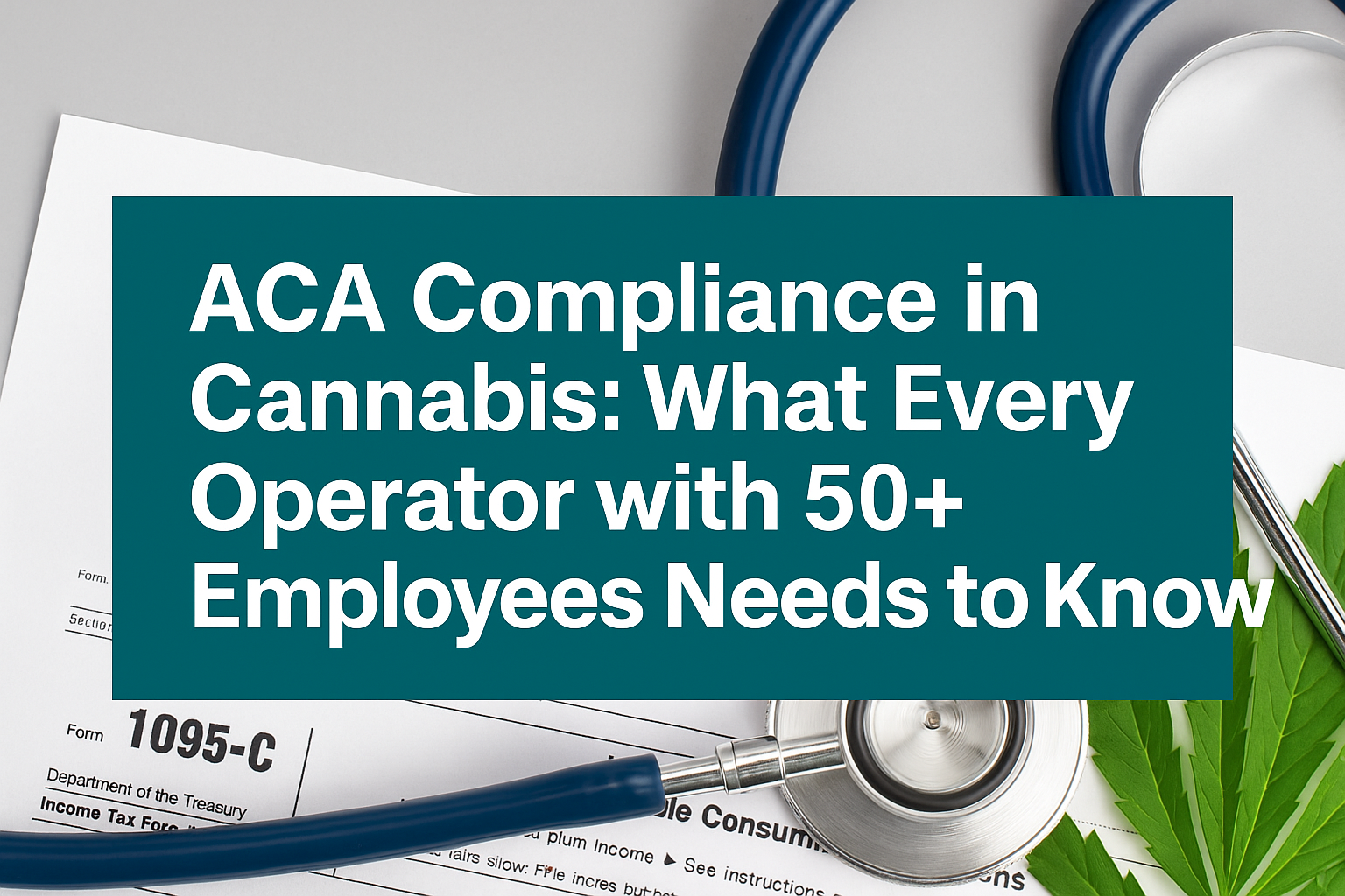 ACA Compliance in Cannabis 50+ Employees