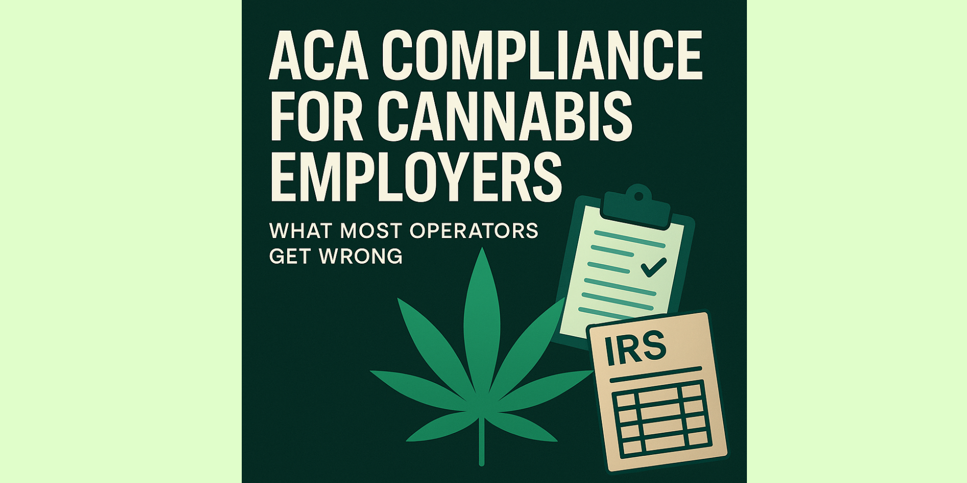 ACA Compliance For Cannabis Employers