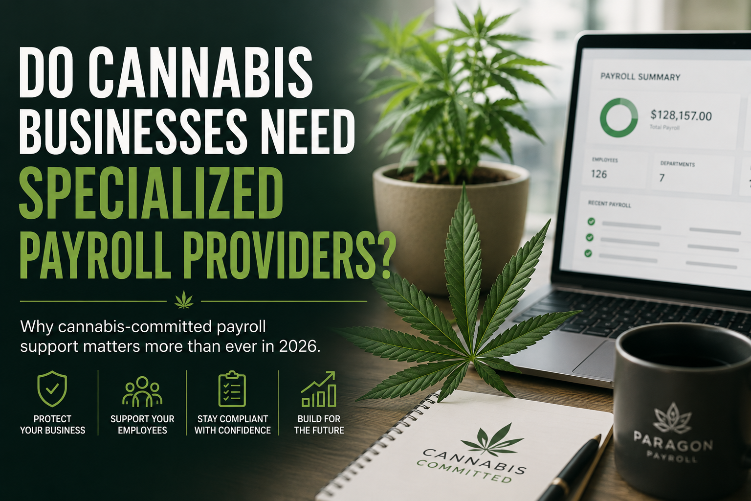 Do Cannabis Businesses Need Specialized Payroll Providers