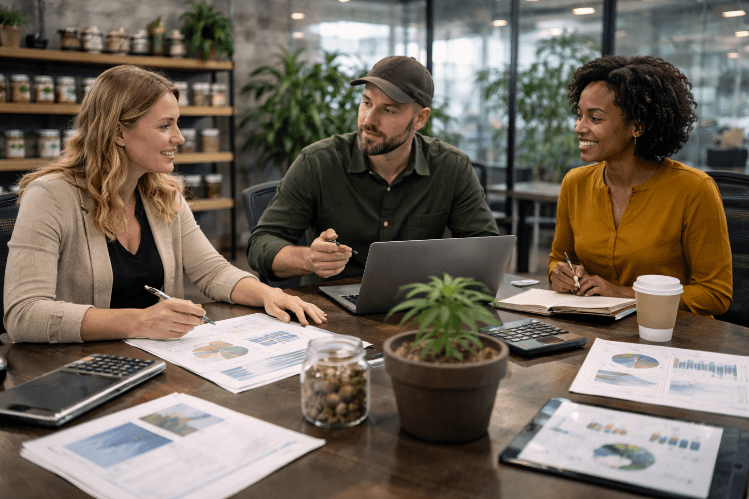 running a cannabis business operations and workforce planning meeting