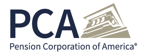 Penscion Corporation of America (PCA) logo