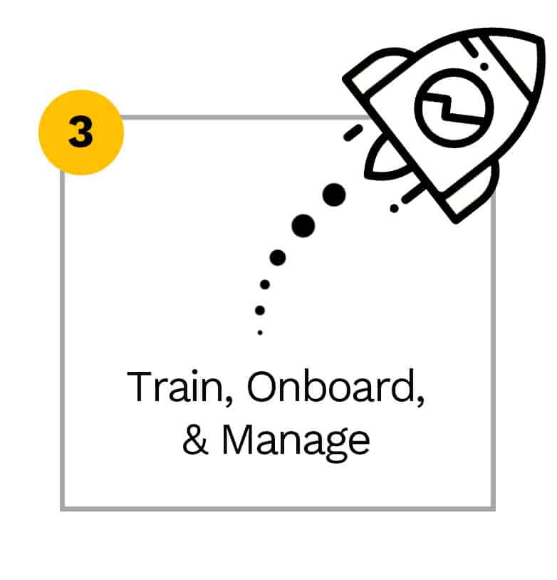 Train, Onboard, & Manage